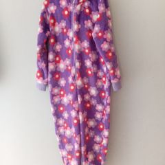 girls floral onesie