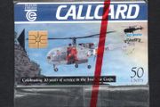 1994 Ireland 50 Unit 30th anniversary of the Aloutte 3 helicopter that was used by the Irish Air Corp Callcard (Gemplus GEM1) Call Card Mint in packaging