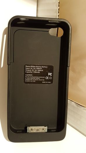 iPhone Backup Battery Case for iPhone 4 and 4S