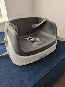 Ingenuity booster seat for dining child can sit with you at kitchen table