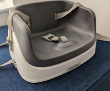 Ingenuity booster seat for dining child can sit with you at kitchen table