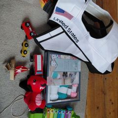 Selection of toys