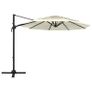 4-Tier Parasol with Aluminium Pole Sand 3x3 m Image 3