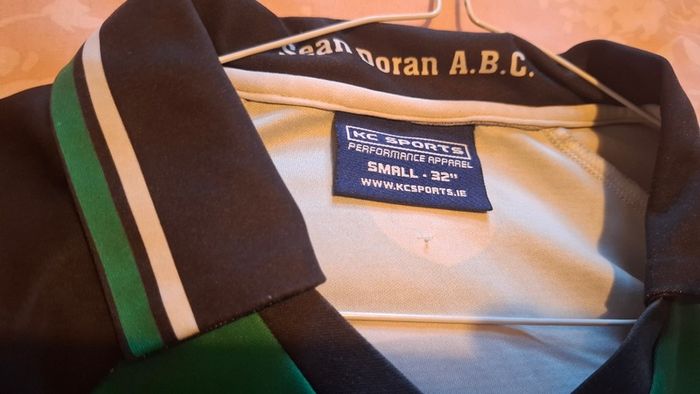 Sean Doran Boxing Club KC Sport Boxing Jersey (Adult Small) FREE POST