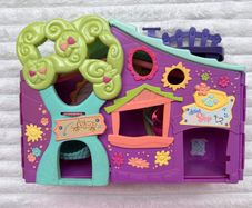 LPS Littlest Pet Shop Clubhouse Tree House Used Please see photos