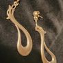 silver earrings Image 2