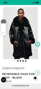 Joesph Ribcoff reversible coat
