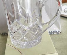 Galway Crystal Tankard boxed in mint condition.