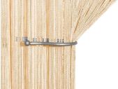 Liqy Retro PlainTassel Door Curtain Fly Insect Bug Screen String For Doorways Divider or Window Curtain Panel 90x200cm, Fly Screen Panel