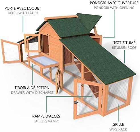 Wooden Hen House