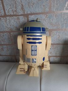 vintage starwars r2d2 bubble bath/light projector