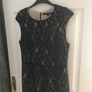 french connection navy midi dress Image 3