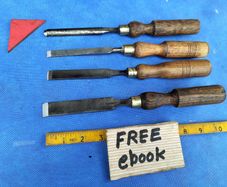 3 Chisels & a Gouge