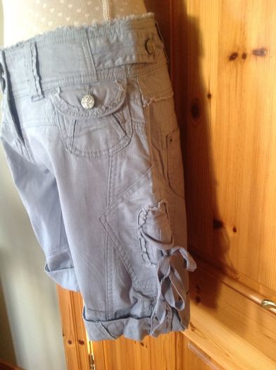 BNWT Size 8 NEXT Blue/Grey Cotton Shorts