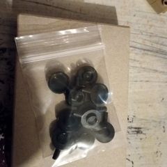 Lego minifigures accessories pan black 10 pieces