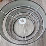 3 tier grey lamp shade Image 3