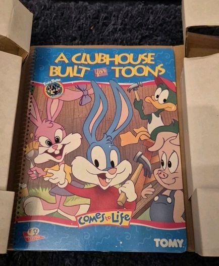 Tomy Comes To Life Talking Books 1993 - New In Box Rare Retro Vintage