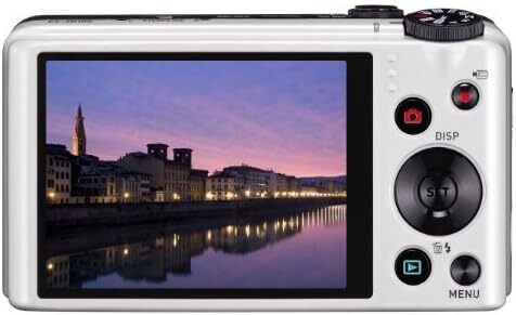 Casio Exilim EX-ZR100 Digital Camera - White (12.1MP, 12.5x Optical Zoom, 3 inch LCD)