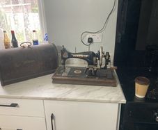 Antique Vickers singer sewing machine