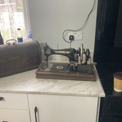 Antique Vickers singer sewing machine