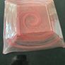 Reduced Large vintage swirling  very heavy Art  glass centrepiece dish Image 8
