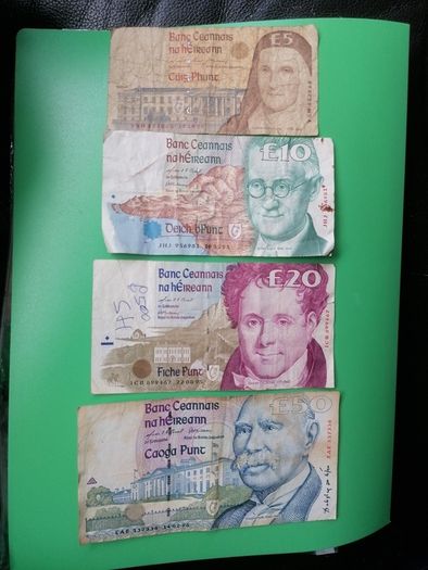 Ireland Series B Banknotes