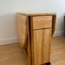 Drop leaf dining table with 4 chairs Image 2