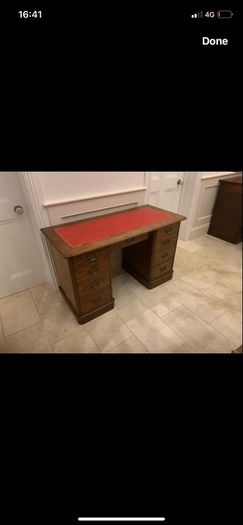 Nineteenth Century Kneehole Desk