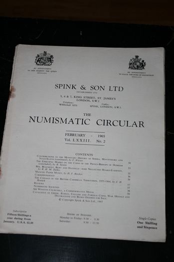 Spink & Son  -  Numismatic Circular