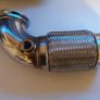 3" Turbo downpipe 90 degree with flexi Image 2