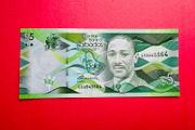 Barbados   5. DOLLARS .  2013 . Pick  74a  . ( Uncirculated )