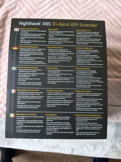 Wifi extender Netgear 3 band