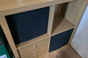 Ikea kallax cube storage 2x2 with drawers