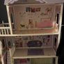 Large Wooden dolls house Image 2