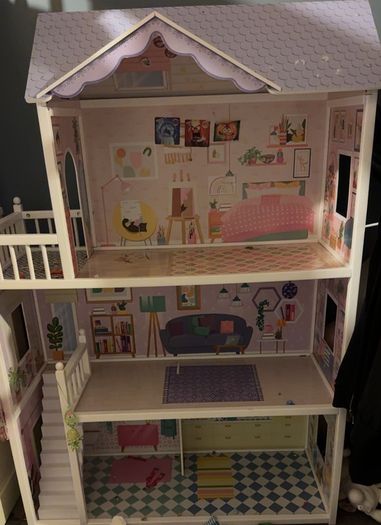 Large Wooden dolls house