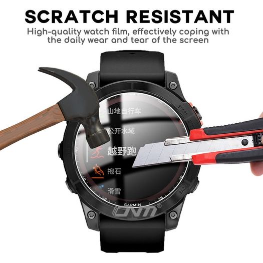 Tempered Glass Screen Protector for Garmin Epix  Smart Watch Clear Protective Film for garmin epix