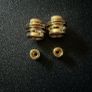 strap lock guitar system gold brand new Image 2