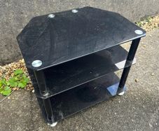 Glass TV Stand