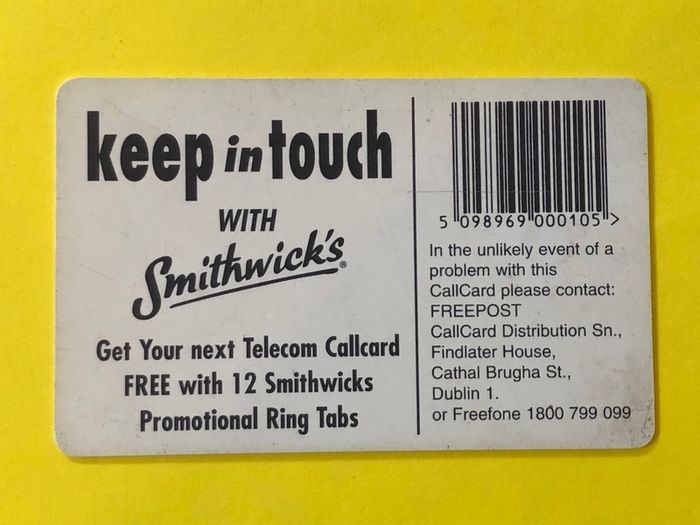 Callcard 1103 Smithwicks