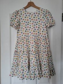 Polarn o Pyret heart dress, size 10-11 years old