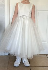communion dress and balero