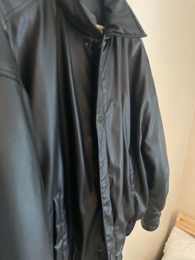 Zara Men Faux Leather Jacket