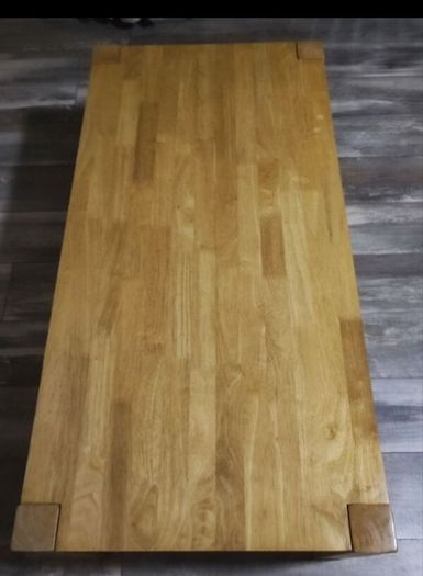 Wooden sturdy coffee table
