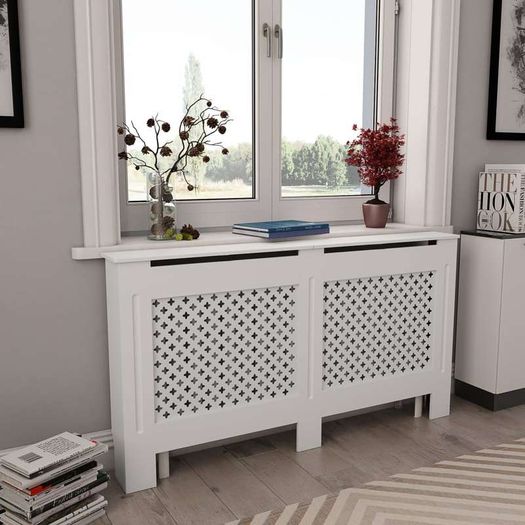 Radiator Covers 2 pcs White