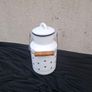 Enamel fridge milk churn postage possible Image 2