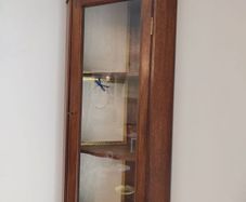 Antique corner display unit