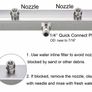 Pressure Washer Undercarriage Cleaner, Under Car Wash, with 45 Degree Angled Wand Image 4