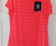 Womens Dare2B Quick Dry TShirt - Size 12 - Fiery Coral - BNWT RRP 30