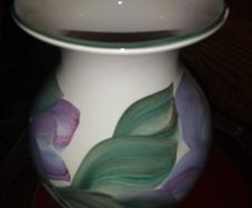 Avoca hand painted vase.