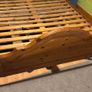 King size bed solid wood Image 3